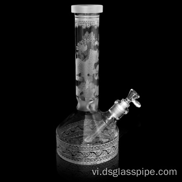 Thiết kế mới thiết kế ống nước bằng thủy tinh với Clear Bowl &amp; Downstem